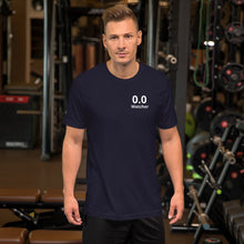 Load image into Gallery viewer, 0.0 Proud! Show everyone your commitment to running! Extra logo on right sleeve! Unisex T-Shirt