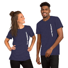 Load image into Gallery viewer, The Left VeroTee.  Soft, comfy, warm and happy to be shared!  Short-Sleeve Unisex T-Shirt